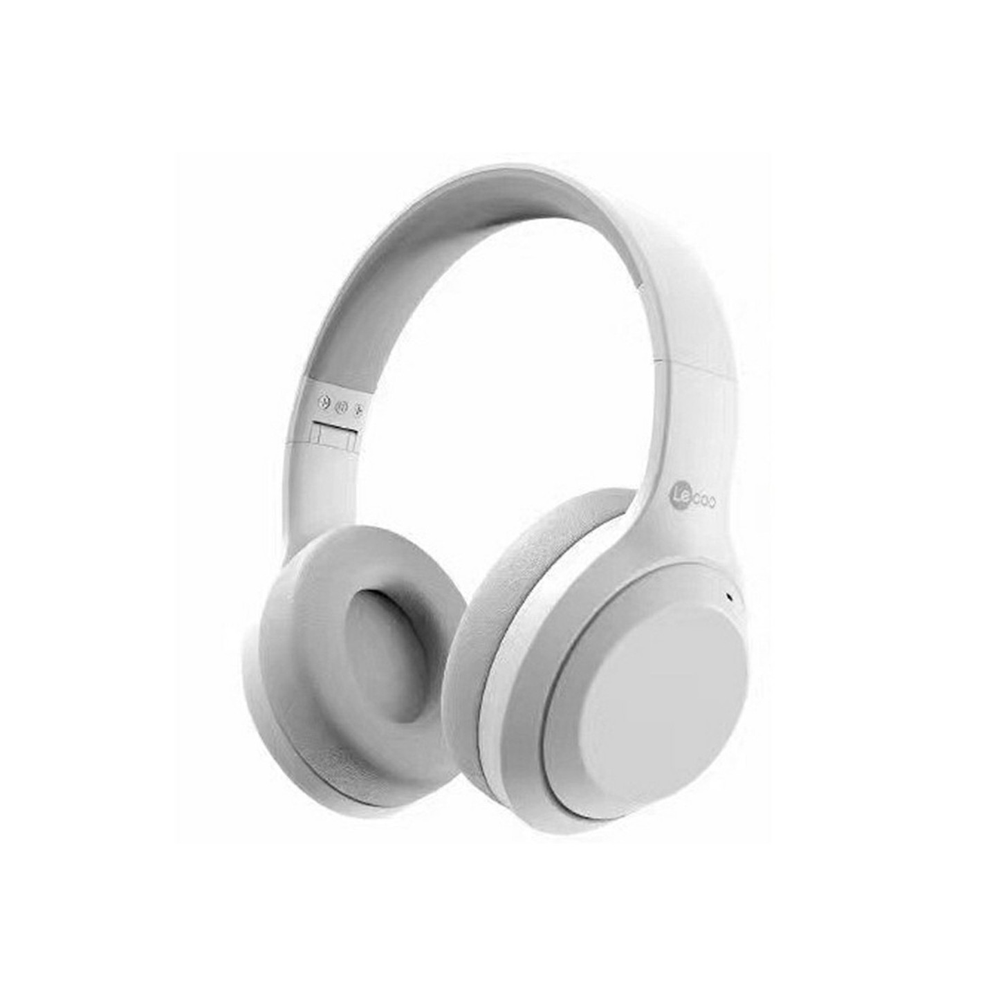 LENOVO Trådløse Over-Ear Hodetelefoner Sammenleggbare Gaming Music Bluetooth Headset - Hvit