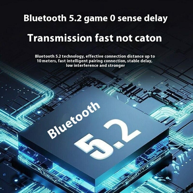 LENOVO Langattomat korvakuulokkeet Taitettavat pelimusiikki Bluetooth-kuulokkeet - valkoinen