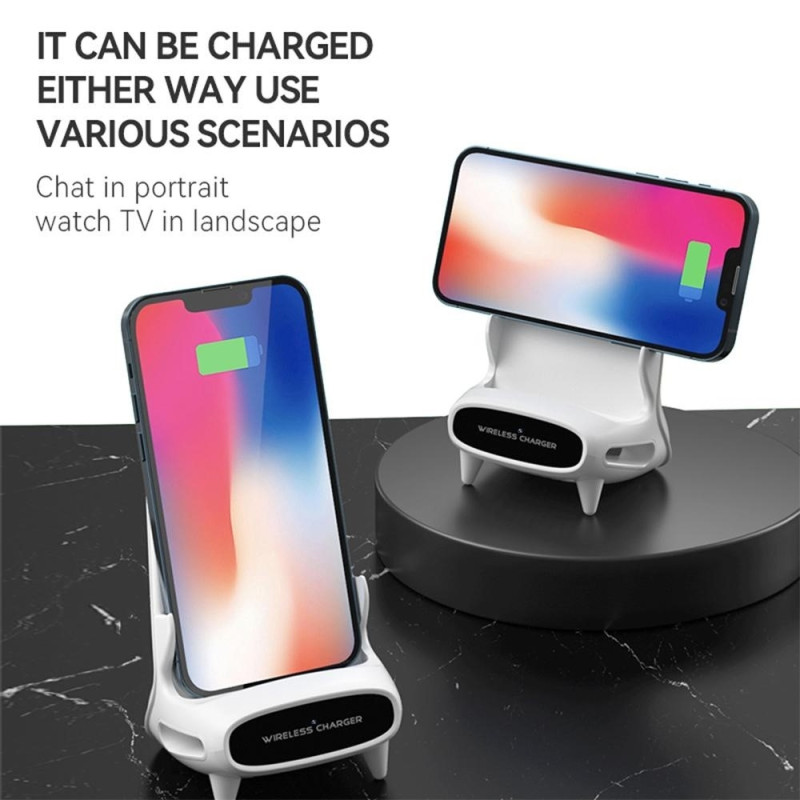 Wireless Charger Hidden Camera Remote Monitoring 1080P HD WiFi Security Camera