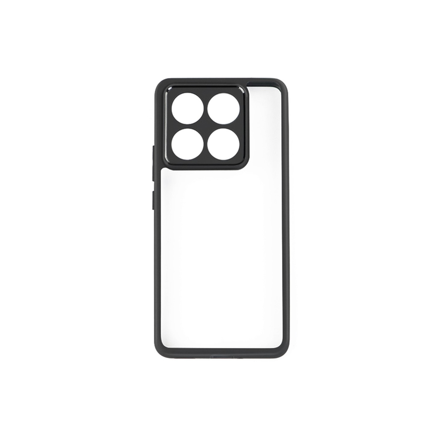 Iskunkestävä PC+TPU-suojakotelo Xiaomi 14T - Läpinäkyvä Takakansi