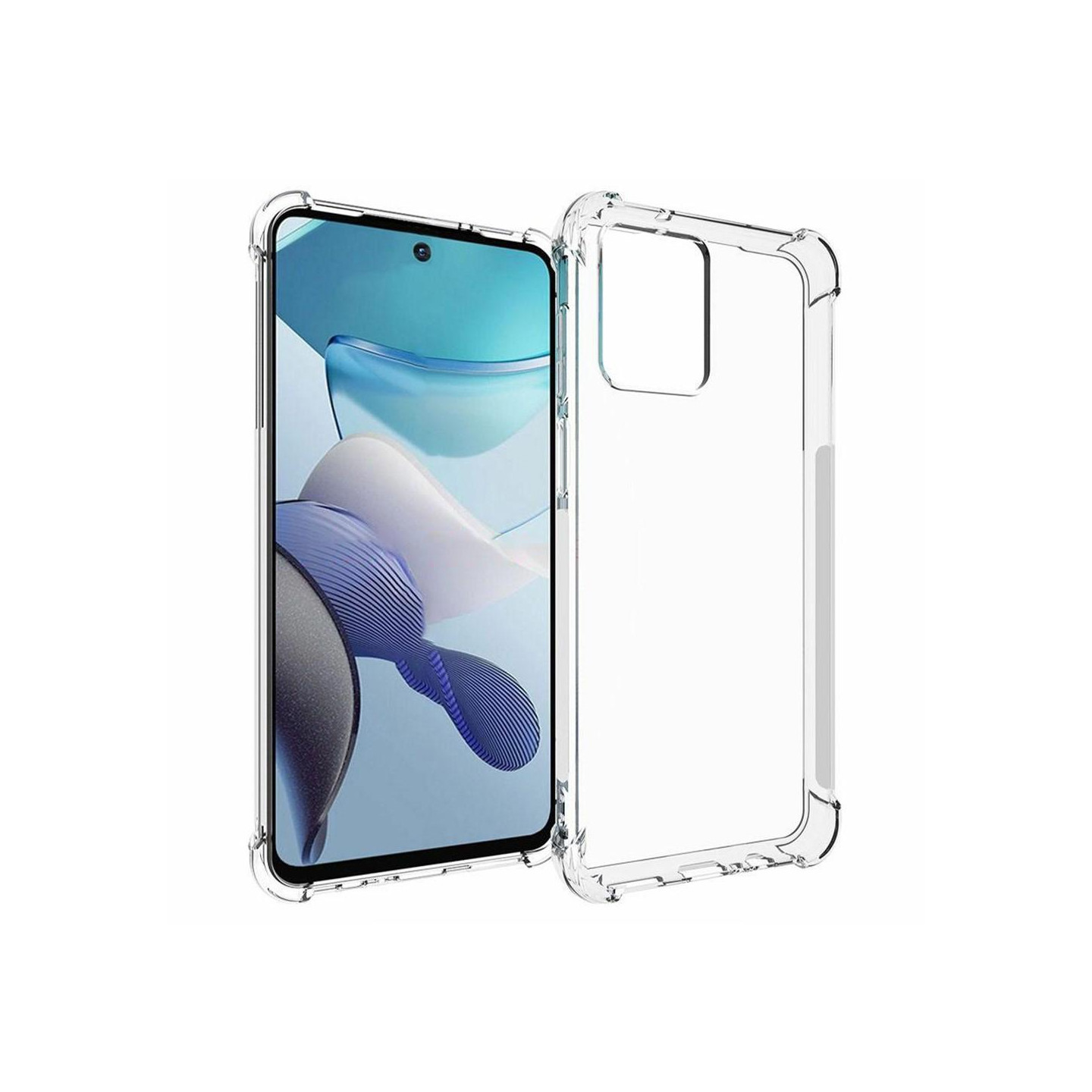 Motorola Moto G53 5G Slim Matt TPU - cover GJENNOMSIKTIG