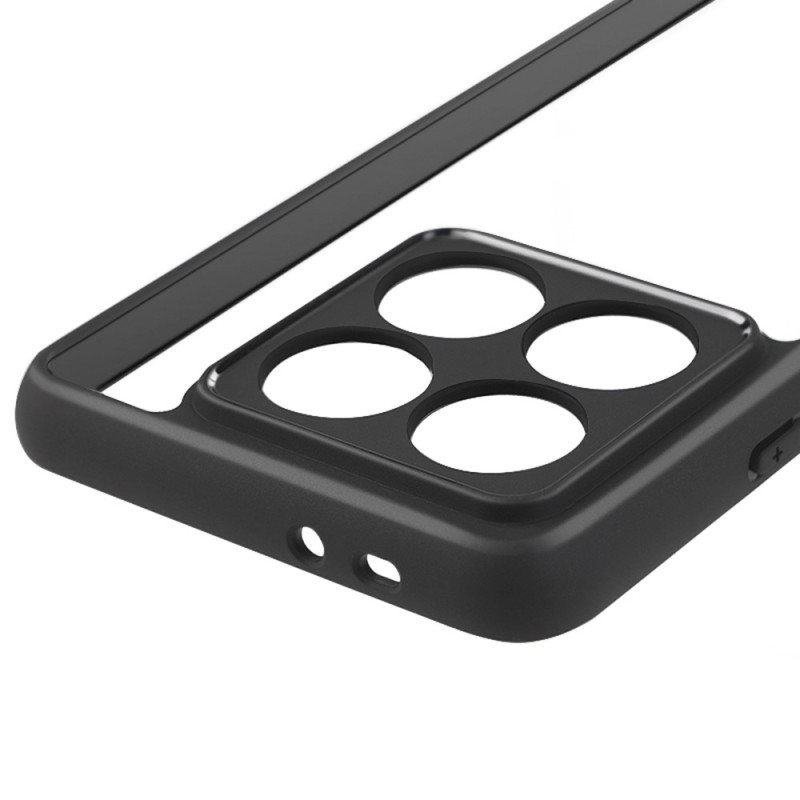 Iskunkestävä PC+TPU-suojakotelo Xiaomi 14T - Läpinäkyvä Takakansi