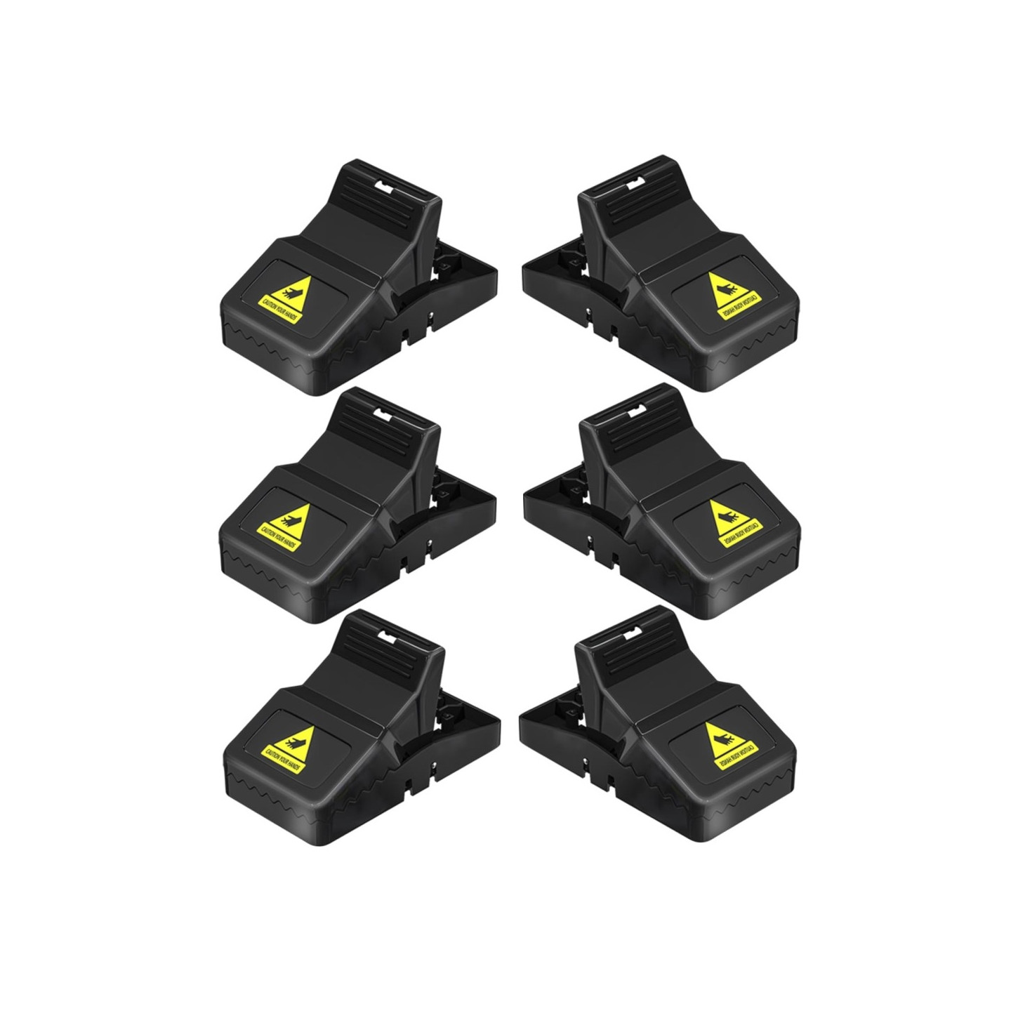 6-pack Reusable Highly Sensitive Mouse Traps