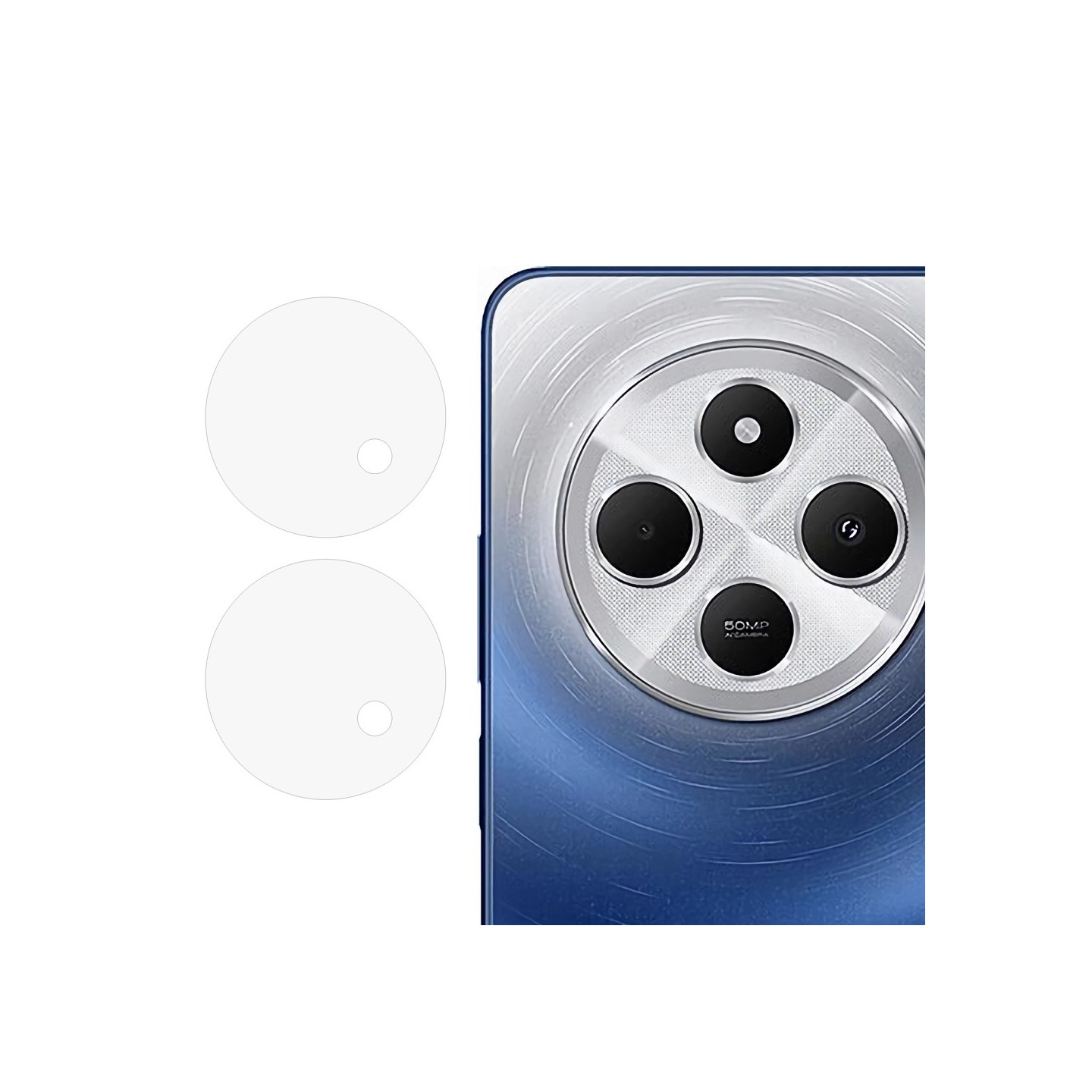 2ST För Xiaomi Redmi 14C Kameralinsskydd Härdat Glas Linsskydd