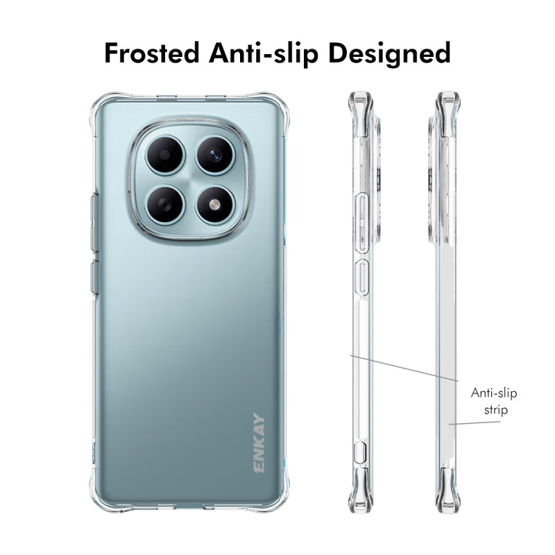 ENKAY termoplastisk polyuretan deksel til Xiaomi Redmi Note 15 5G / 4G