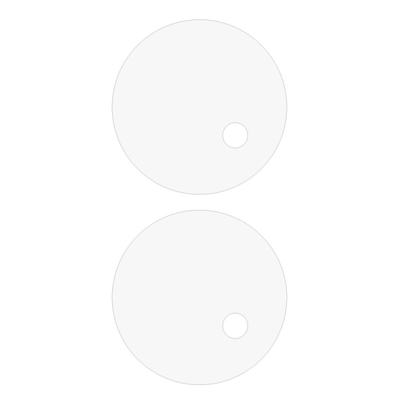 2ST För Xiaomi Redmi 14C Kameralinsskydd Härdat Glas Linsskydd