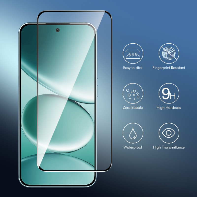 2 STK ENKAY Skjermbeskytter i Herdet Glass for Xiaomi Redmi Note 15 Pro 5G Full Dekning