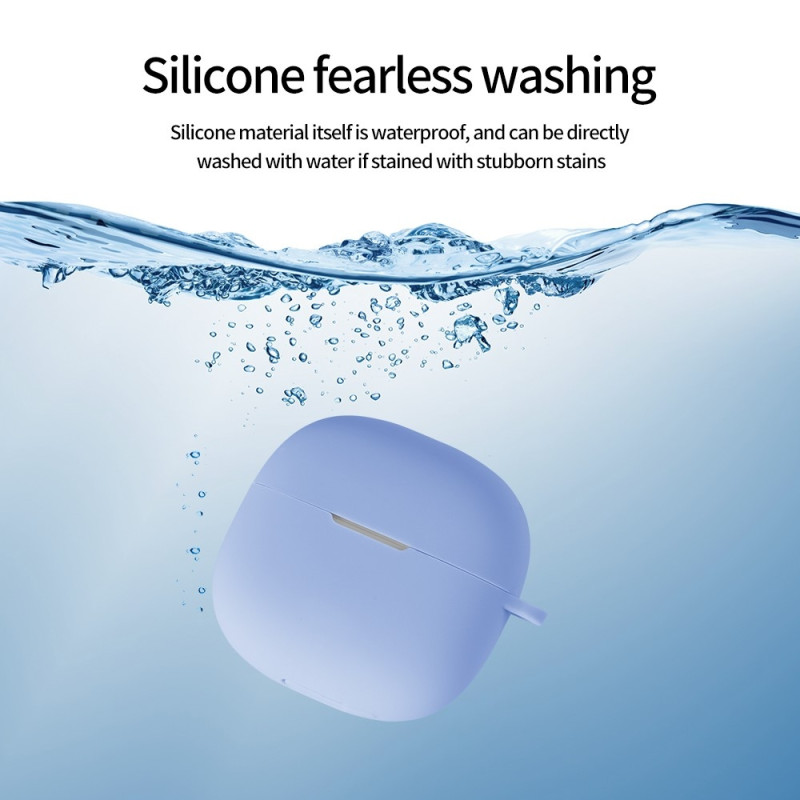 Til Xiaomi Redmi Buds 6 Lite Silikonetui Anti-Ripe Beskyttelsesdeksel - Mørkeblå