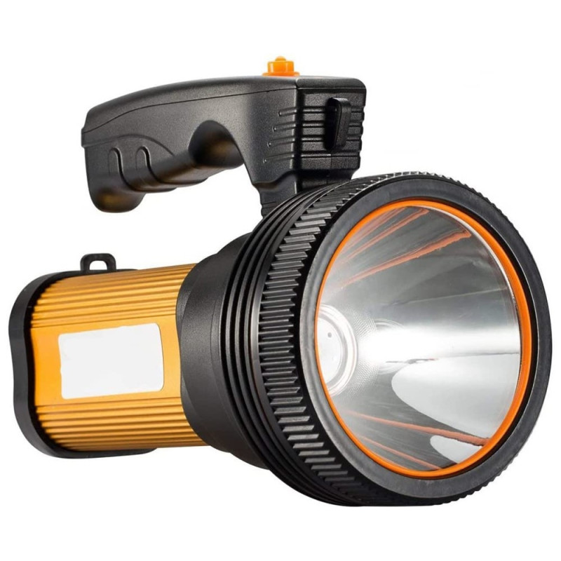 High Power Spotlight Ultra Bright Long Range Emergency LED Flashlight Power Bank