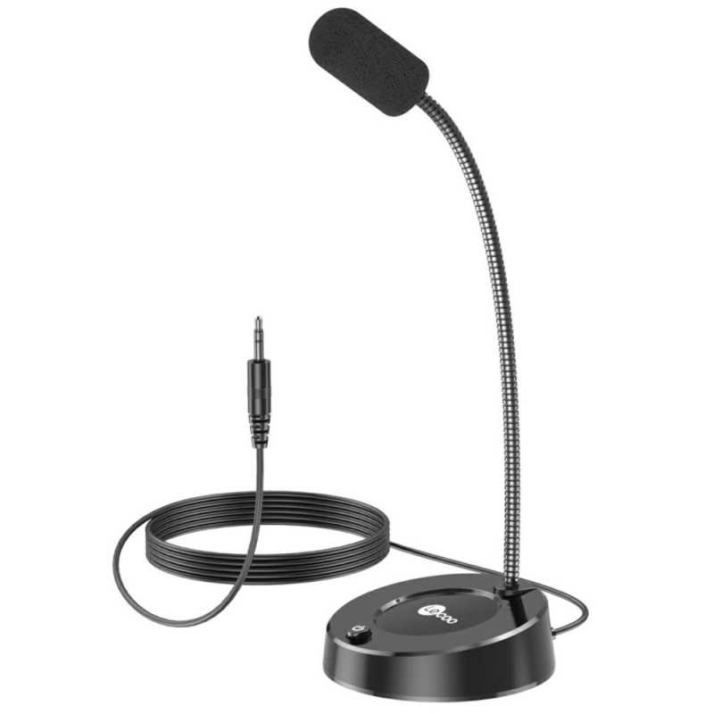 LENOVO LECOO MC01 3.5mm Plug Microphone Desktop Computer Portable Microphone