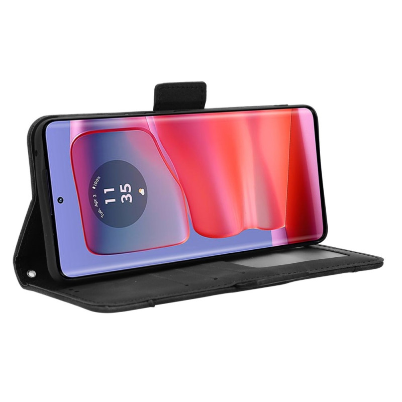 Til Motorola Edge 50/Edge 50 Pro Lommebok - deksel - Svart