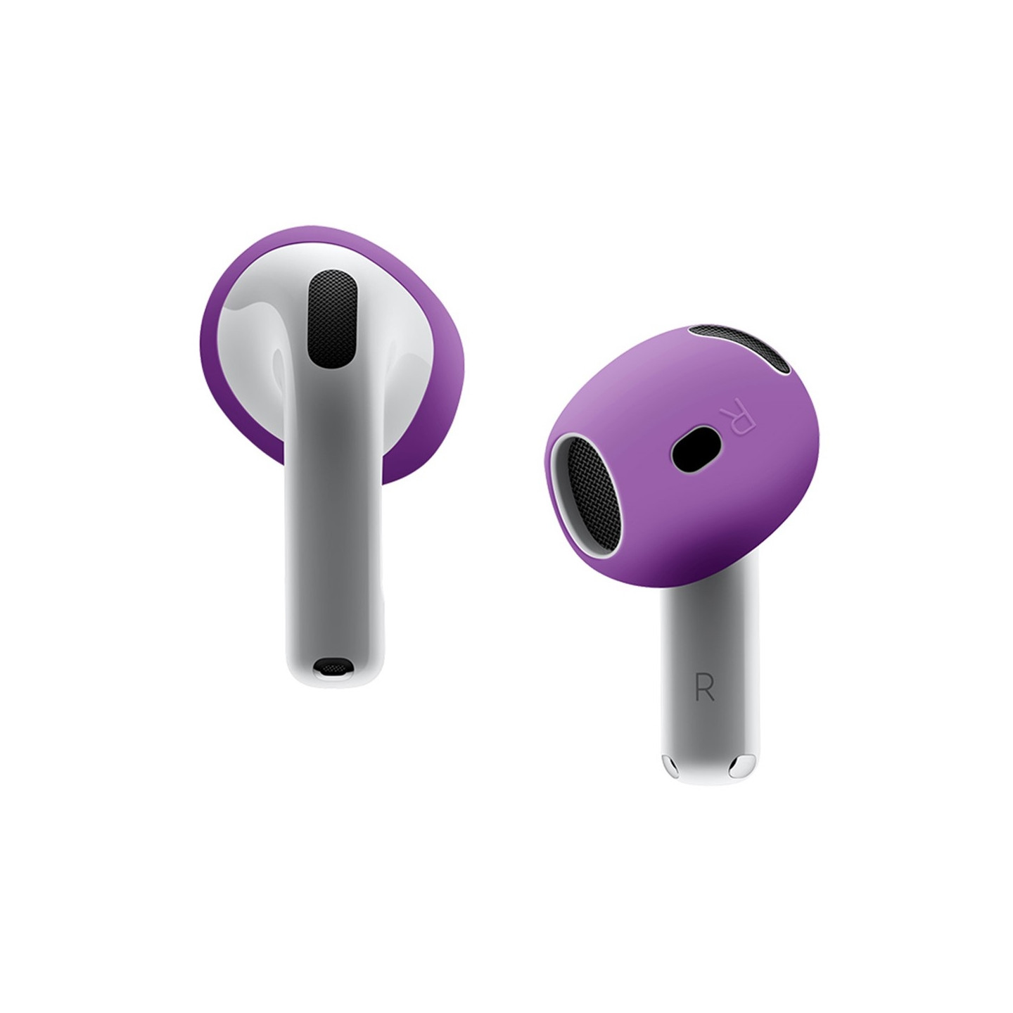 For AirPods 4 Earbuds Anti - slip Silicone Case Earmuffs Earbuds - Purple