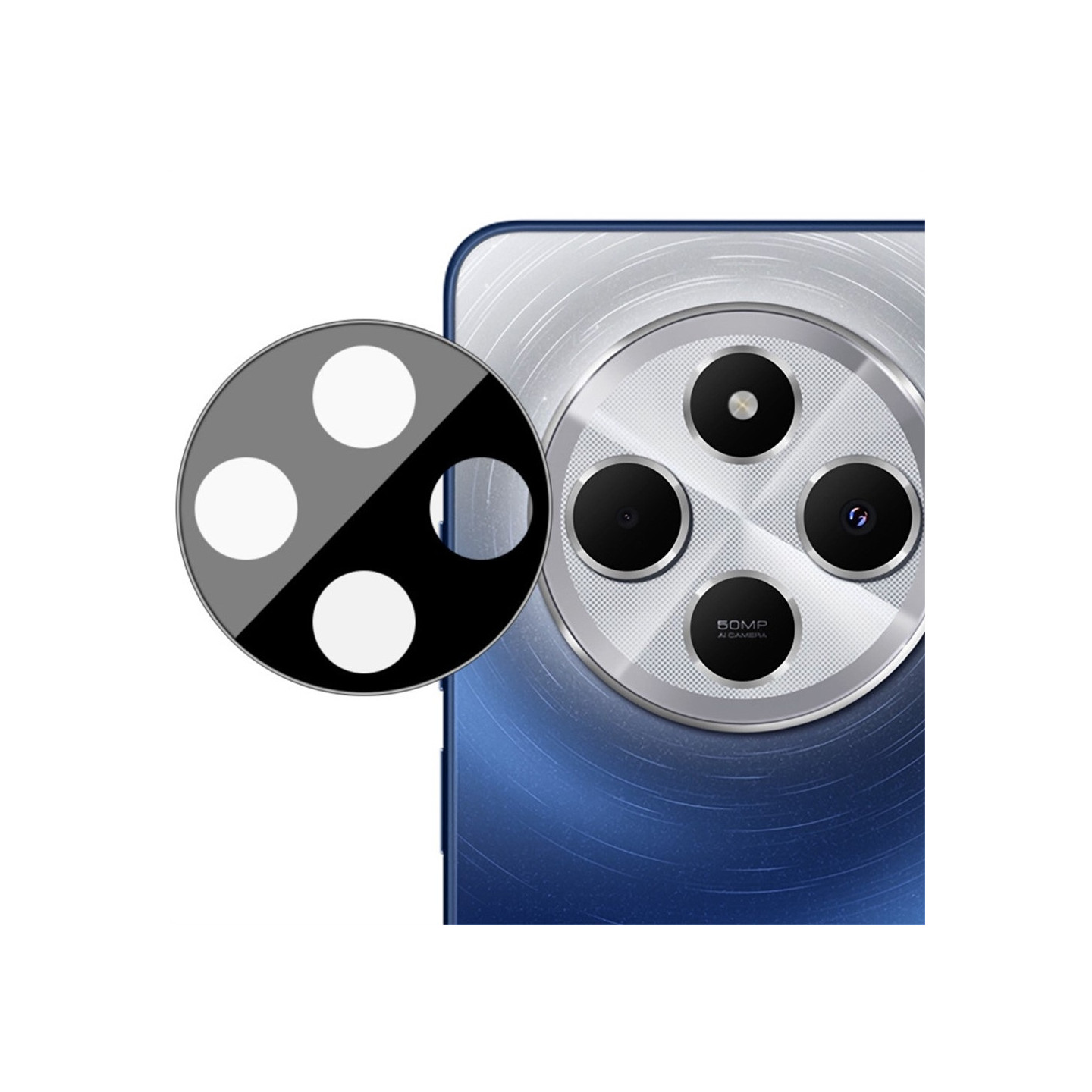 IMAK For Xiaomi Redmi 14C camera lens protector tempered glass lens film