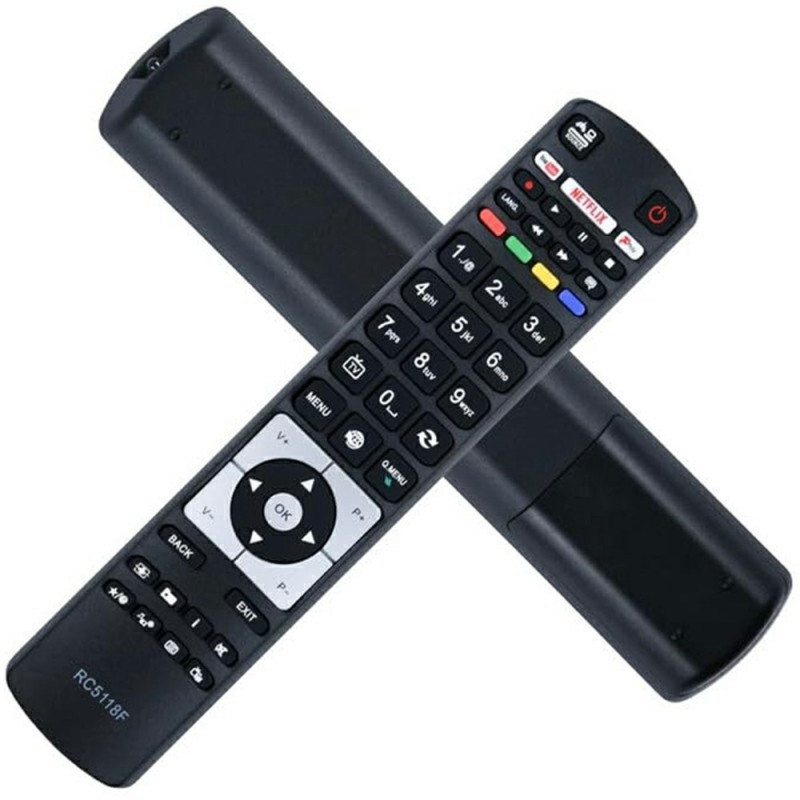 Fjärrkontroll Ersättning för RC5118F För Hitachi TV