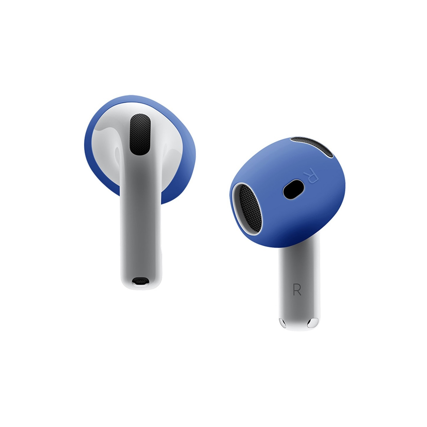 Til AirPods 4 ørepropper Anti - slip silikone etui Øreværne ørepropper - Blå