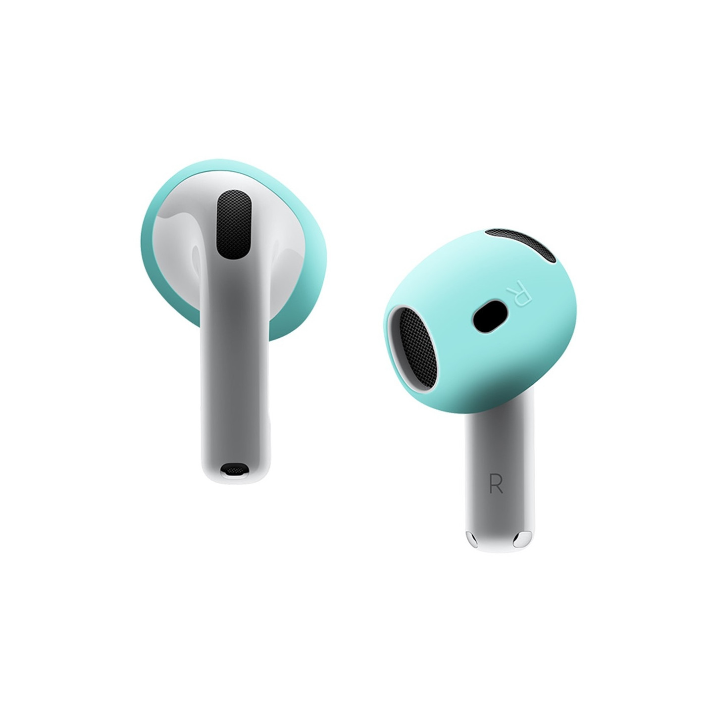 Til AirPods 4 ørepropper Anti - slip silikone etui Øreværne ørepropper - Mynte
