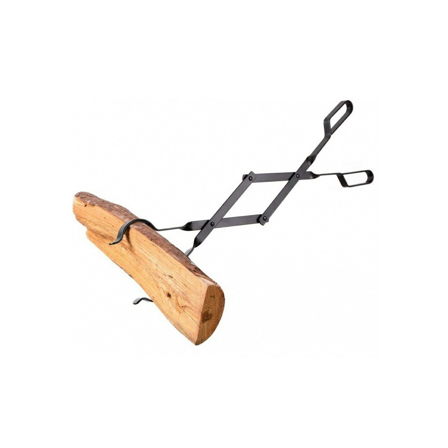 Tang Vedståltang Sammenleggbar Äppen Komfyr Brannsikker vedklemme Peis