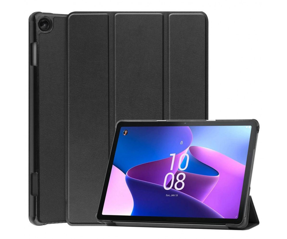 Tri-fold Fodral till Lenovo Tab M10 Gen 3 - Svart