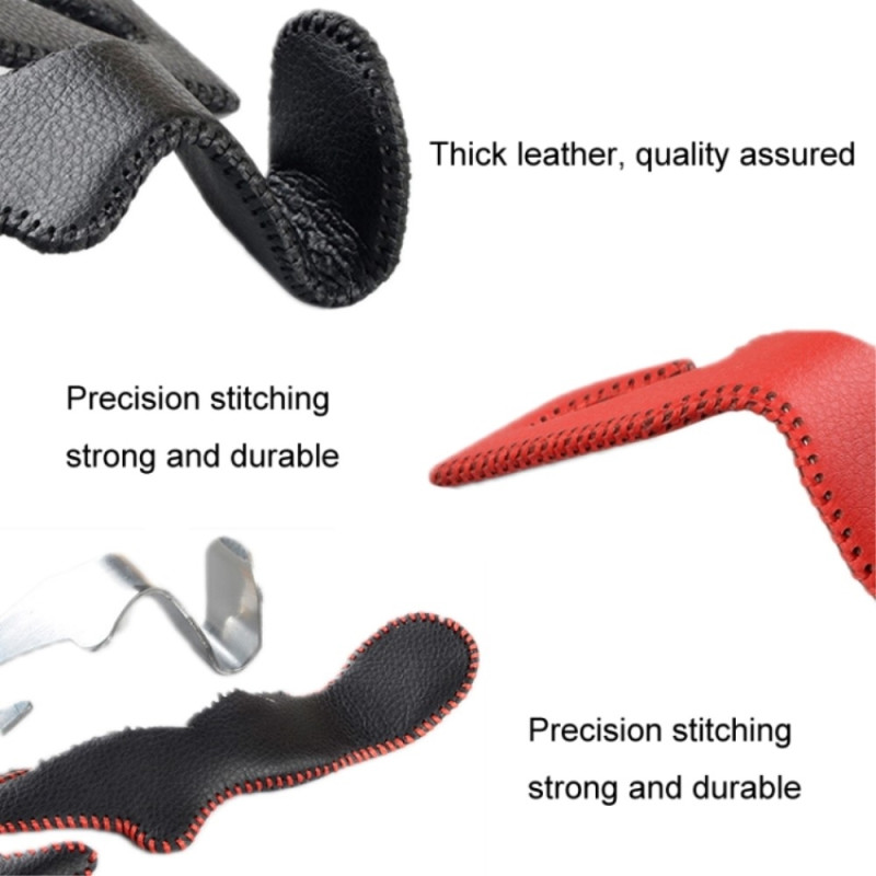 Back bag Hanging hook Stainless steel + Leather Car seat Headrest bracket Hook