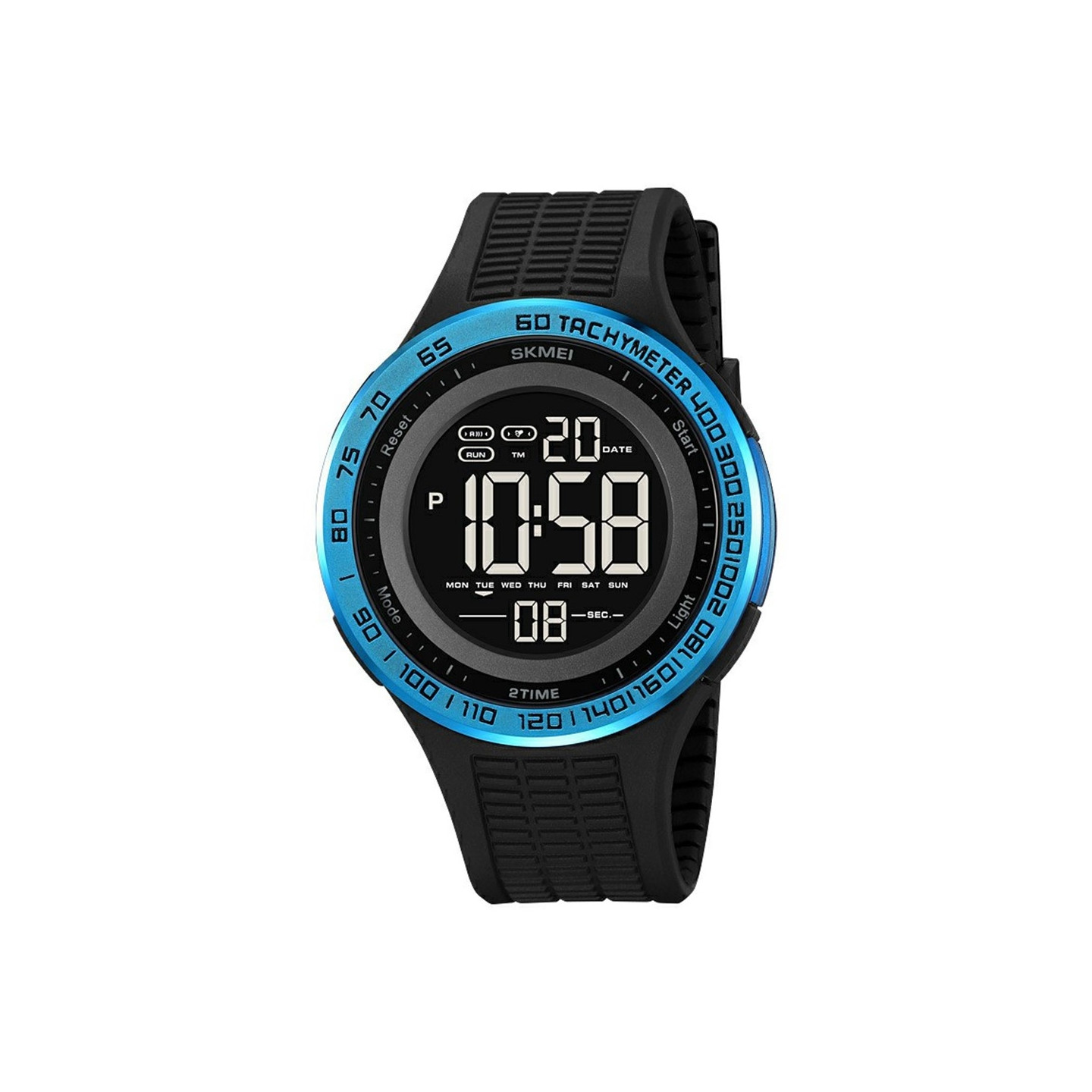Armbandsklocka Armbandsur Klocka SKMEI Luminous Digital Elektronisk - Blå