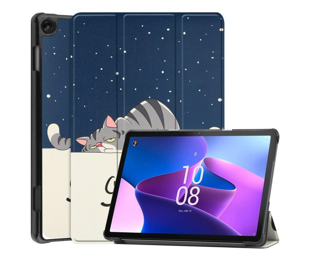 Tri-fold Fodral till Lenovo Tab M10 Gen 3 - Cat