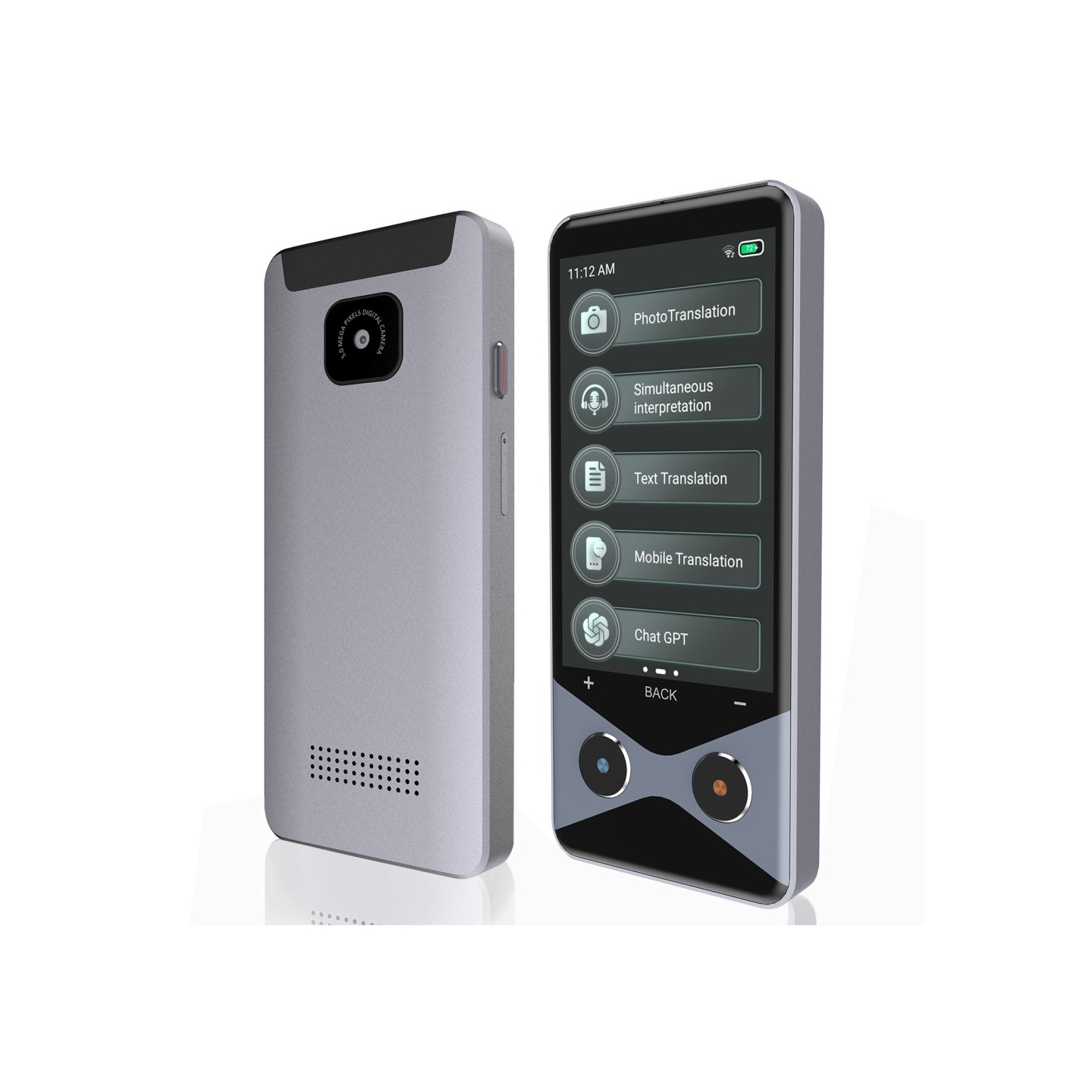 V9000 AI Smart Translator Språkoversetter 4G WiFi Offline Støtte 137 språk