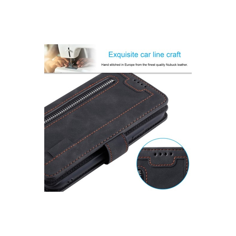 Xiaomi 14T Pro Kuori Vetoketjutaskulla ja 9 Korttipaikalla