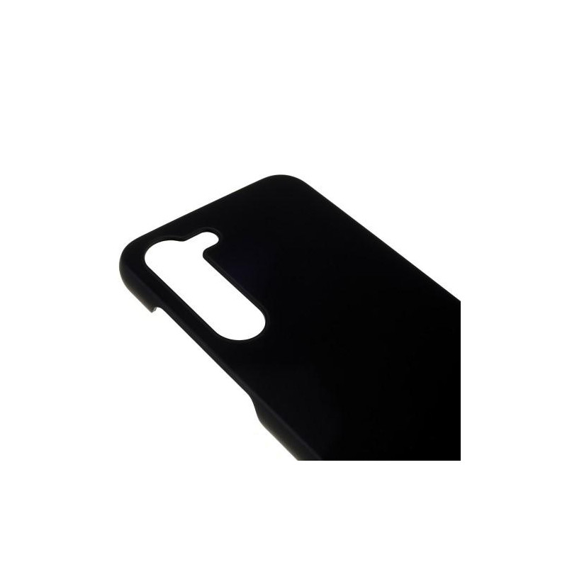 Rubberized Hard PC Suojakuori Protective Shell - Samsung Galaxy S23+ (Plus) - Musta