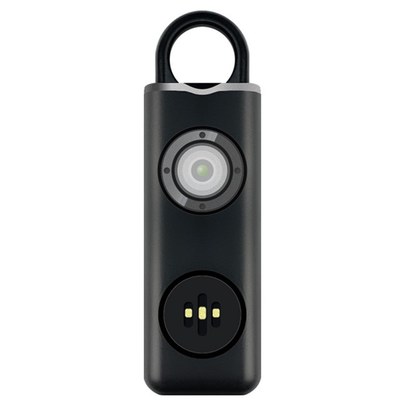 Emergency Alarm Assault Protection Self-Defense Loud Personal Safety Alarm - Black