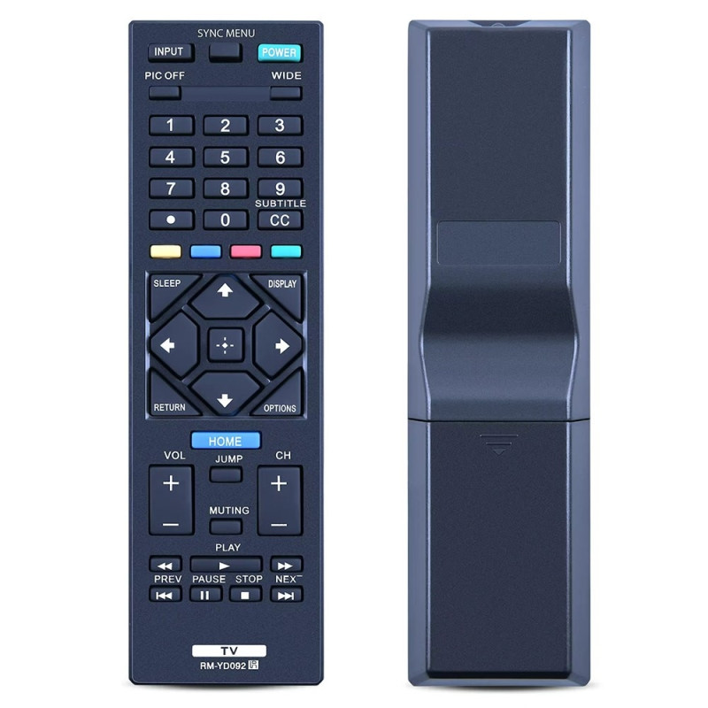 Remote Control Replacement for RM-YD092 For Sony TV