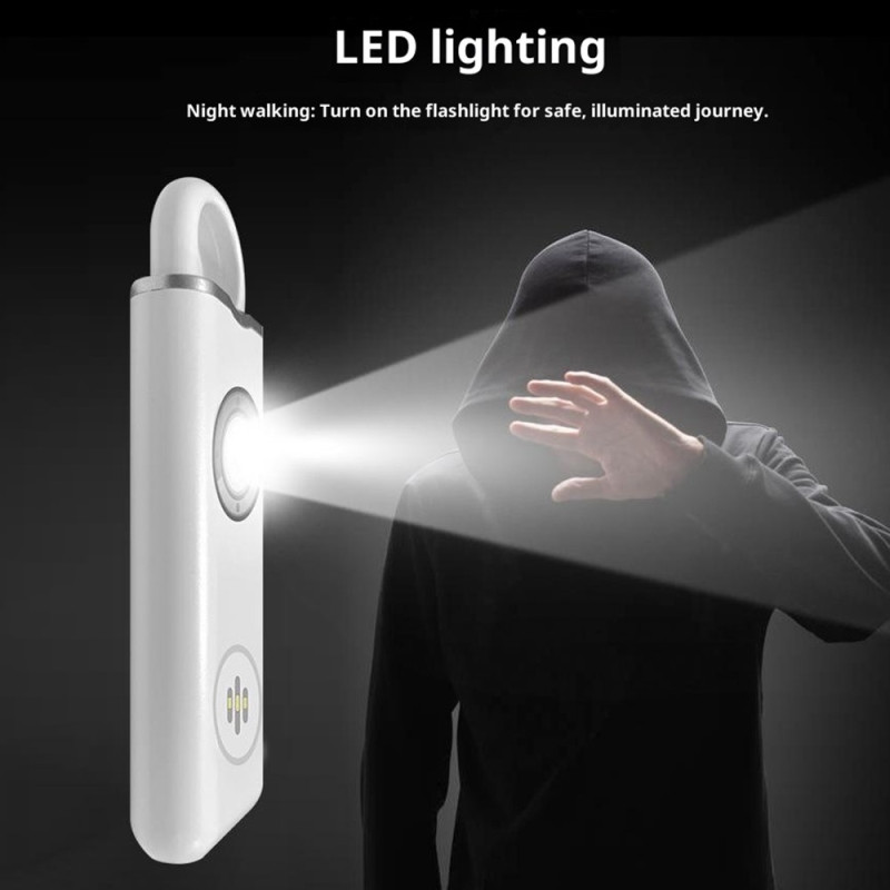 Hätähälytys Pahoinpitelysuoja Itsepuolustus Kova Henkilökohtainen Turvallisuushälytys - Musta