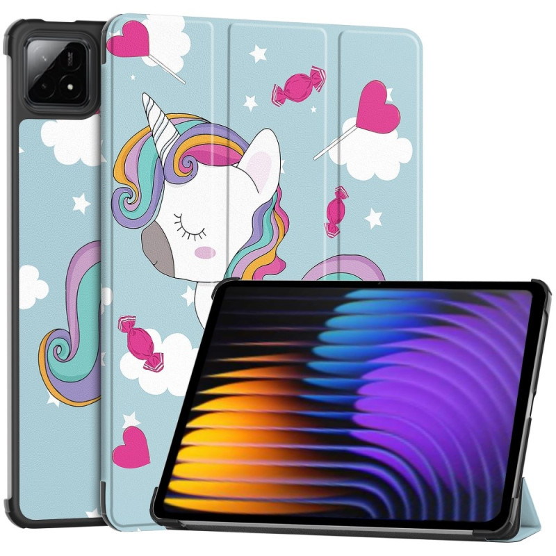 Slim Fit Cover Case For Xiaomi Pad 7 Auto Wake / Sleep - Unicorn