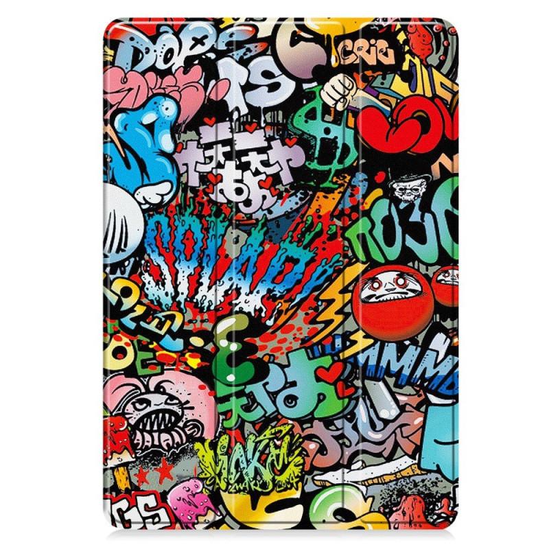 Slim Fit Dekselveske Til Xiaomi Pad 7 Auto Wake/Sleep - Graffiti