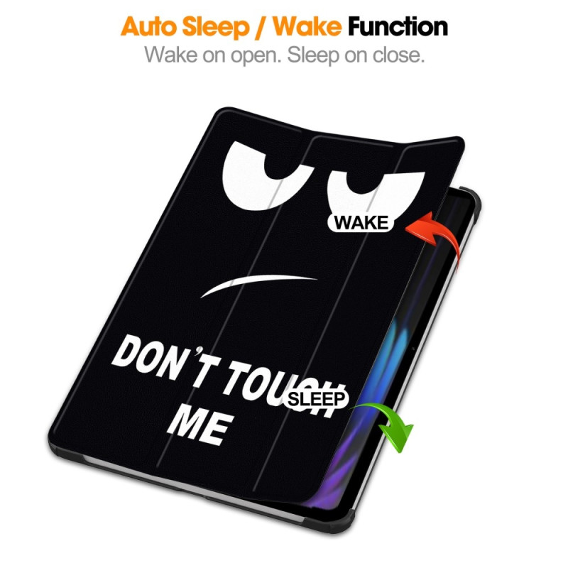 Slim Fit suojakuori Xiaomi Pad 7 Auto Wake / Sleep - laitteelle - Don't Touch Me