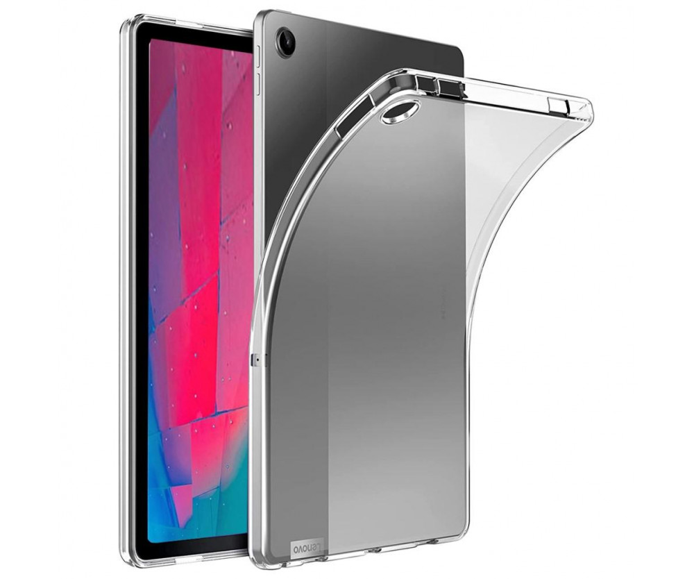 Lenovo Tab M10 Plus (Gen 3) - TPU Skal Frostat Transparent