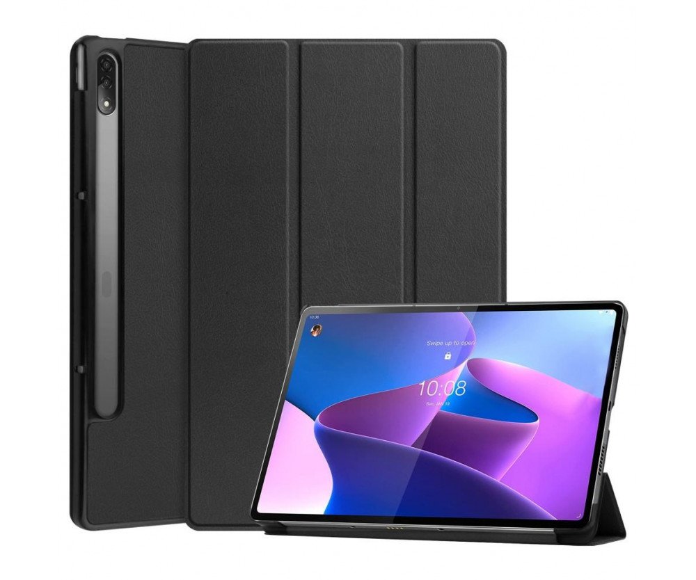 Tri-fold Fodral till Lenovo Tab P12 Pro - Svart