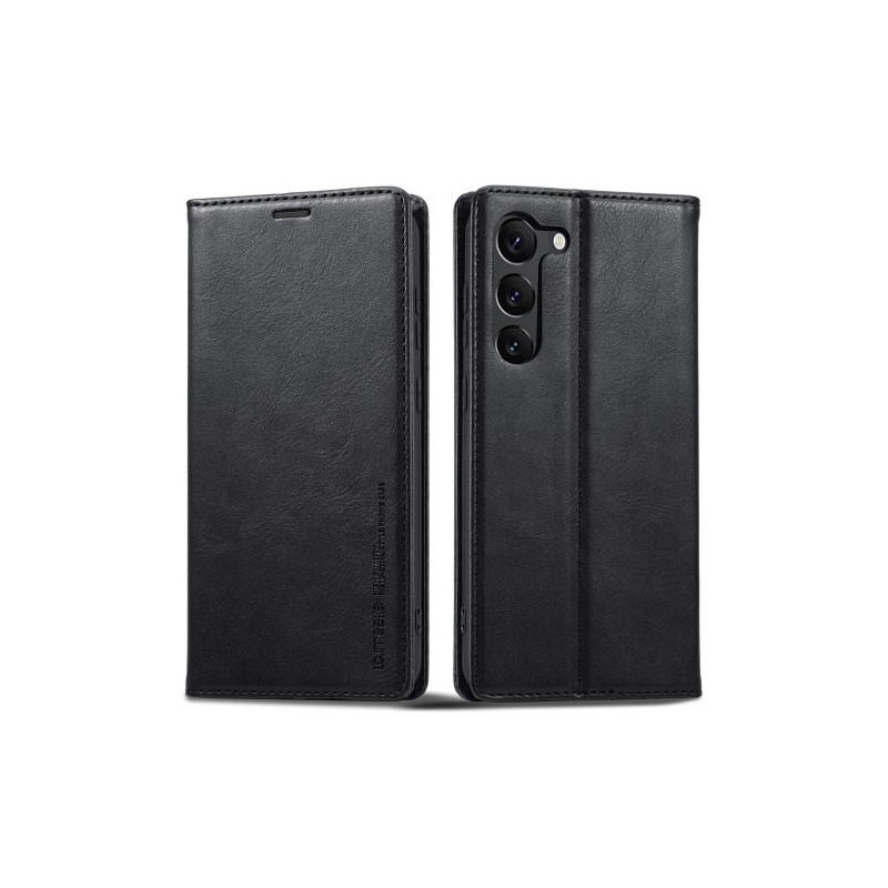 LC.IMEEKE Wallet Case Fodral Samsung Galaxy S23+ (Plus) - Svart