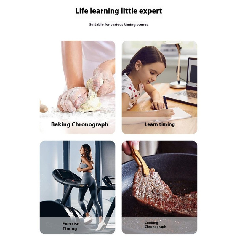 Pyörivä ajastin keittiöajastin Opiskelijan oppimisajan muistutus