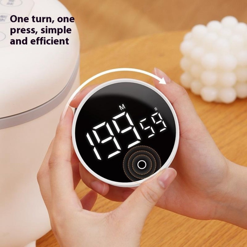 Rotating countdown timer kitchen timer Student learning time reminder