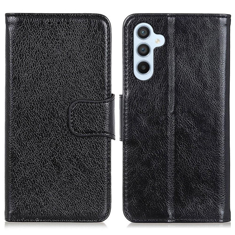 Textured Split Leather Wallet Case Samsung Galaxy A16
