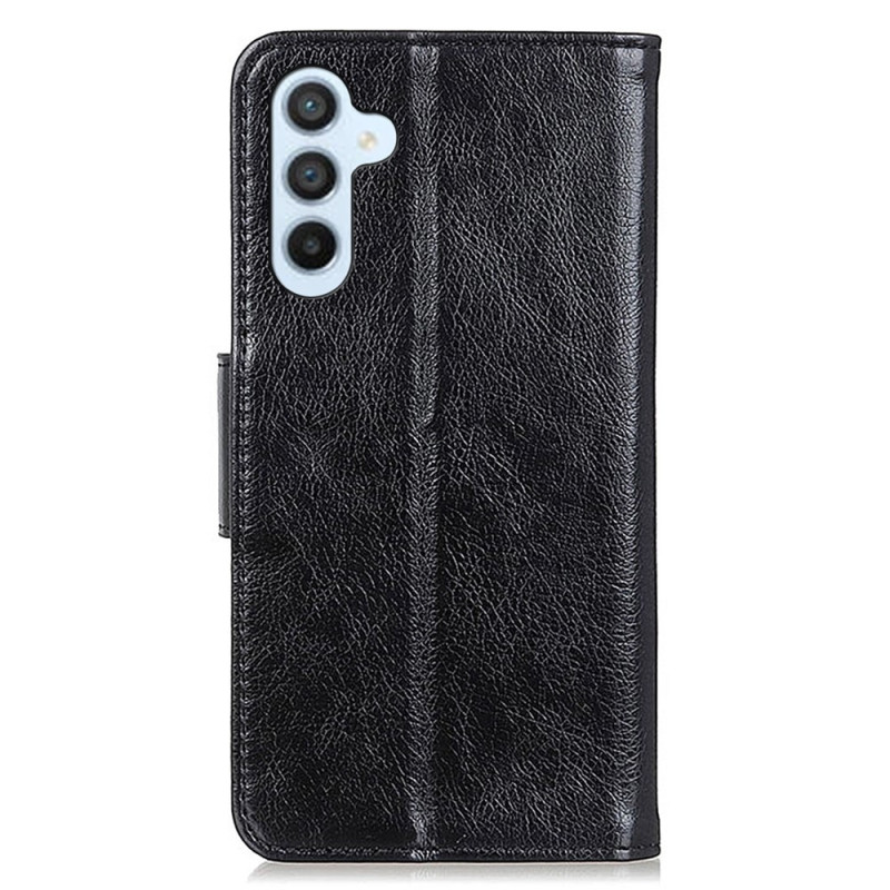 Textured Split Leather Wallet Case Samsung Galaxy A16