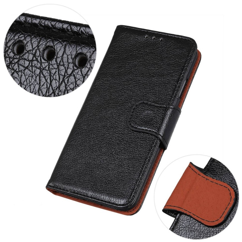 Textured Split Leather Wallet Case Samsung Galaxy A16