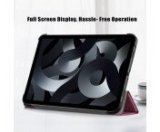 Apple iPad 10.9 2022 Slim fit tri-fold fodral - VinRöd