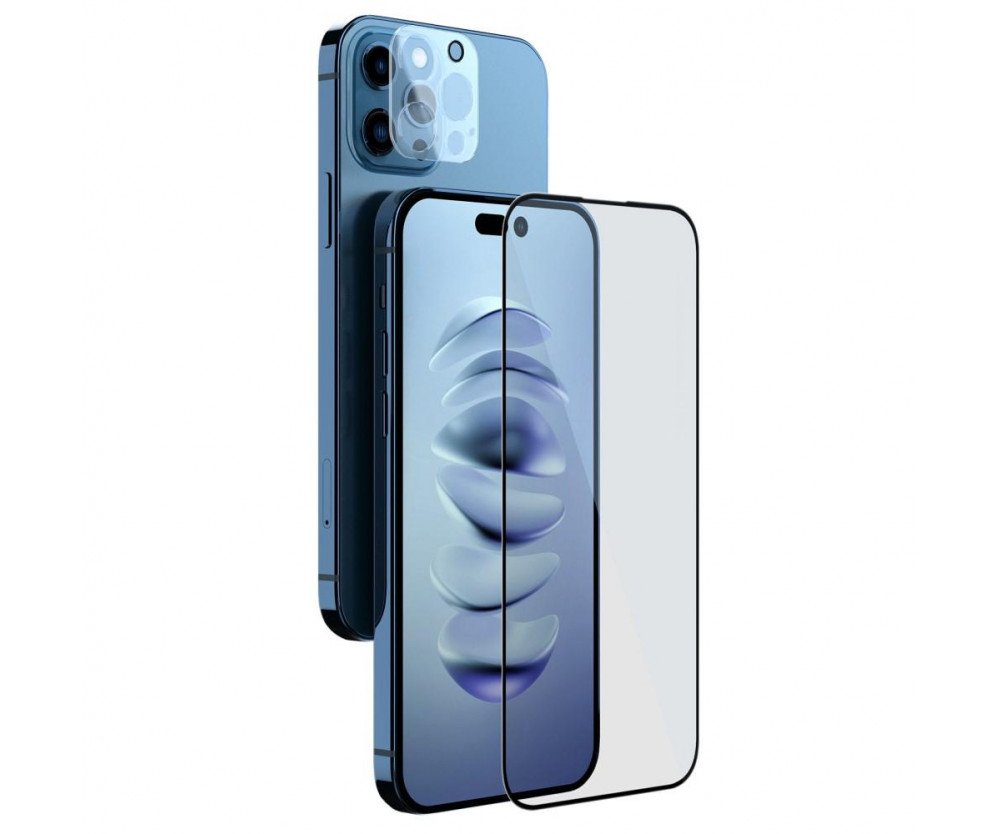 iPhone 14 Pro NILLKIN 2 i 1 Härdat glas + Kamera-Skärmskydd