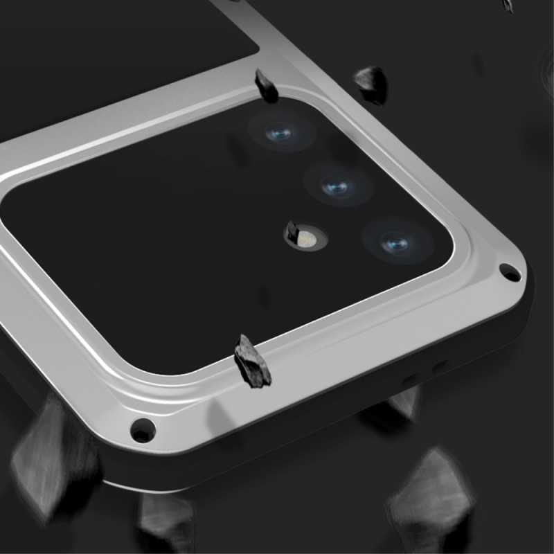 Samsung Galaxy S24 FE Case Armor suojakotelo Kuori + karkaistu lasi metalli + silikoni