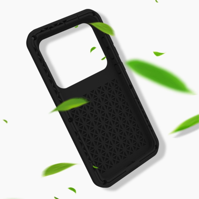 Samsung Galaxy S24 FE Deksel Armor Beskyttelsesdeksel+Herdet Glass Metall+Silikon