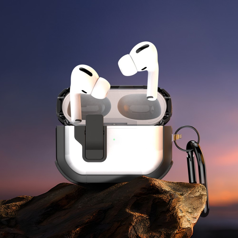 DUX DUCIS För AirPods 4 Fodral PC+TPU Bluetooth Fodral / Skal med krok