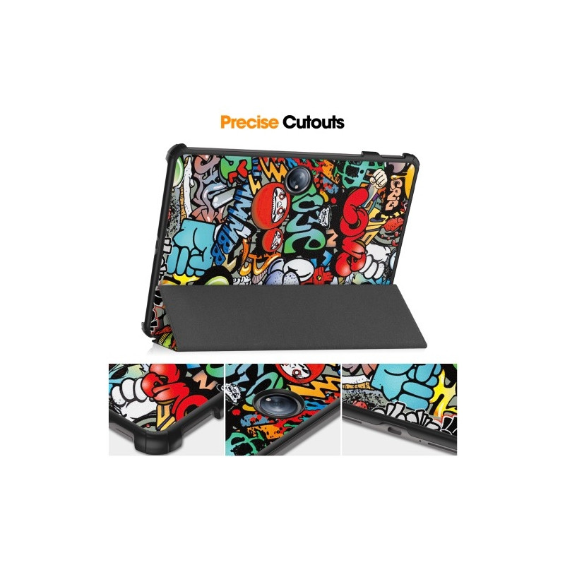 OnePlus Pad 2 Tri - fold Stand Wake/Sleep Cover - tablettikotelo - Graffiti