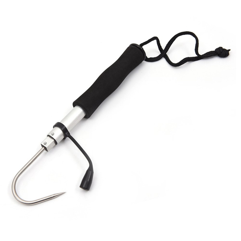 Telescopic Hook Fishing Hook Non - Slip Handle Spear Hook Fish Grip Tool