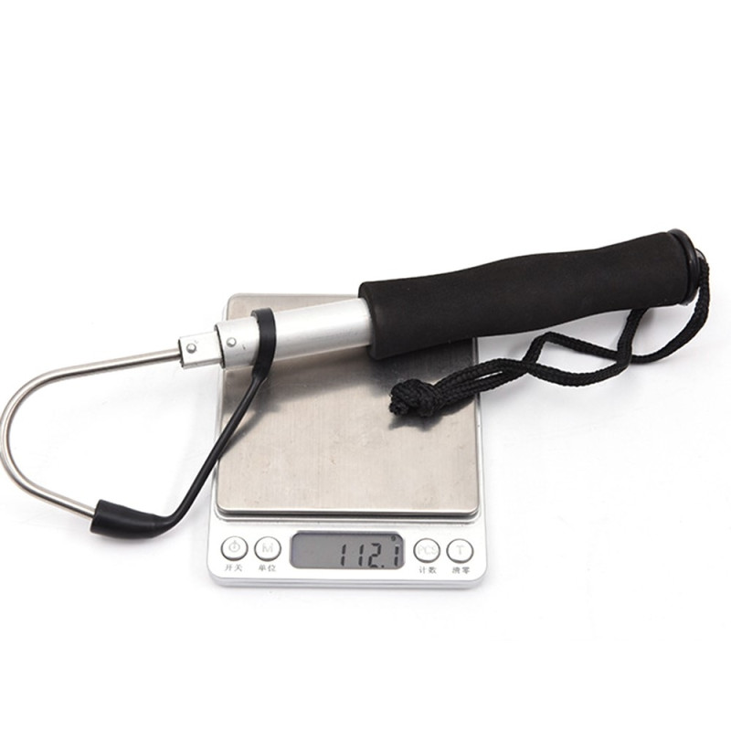 Telescopic Hook Fishing Hook Non - Slip Handle Spear Hook Fish Grip Tool